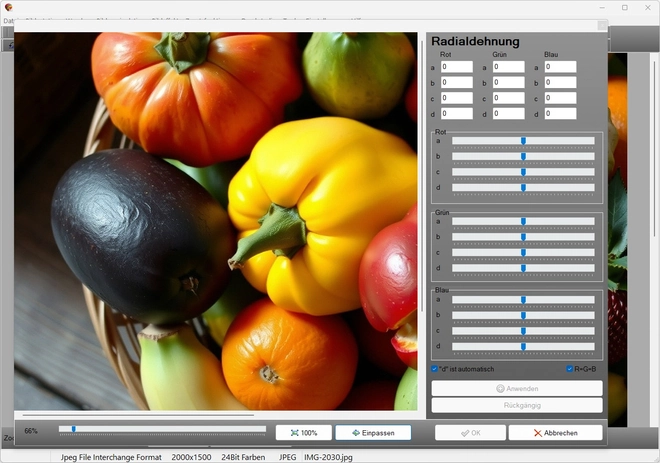 Bildbearbeitungsprogramm für Hobbyfotografen und PC