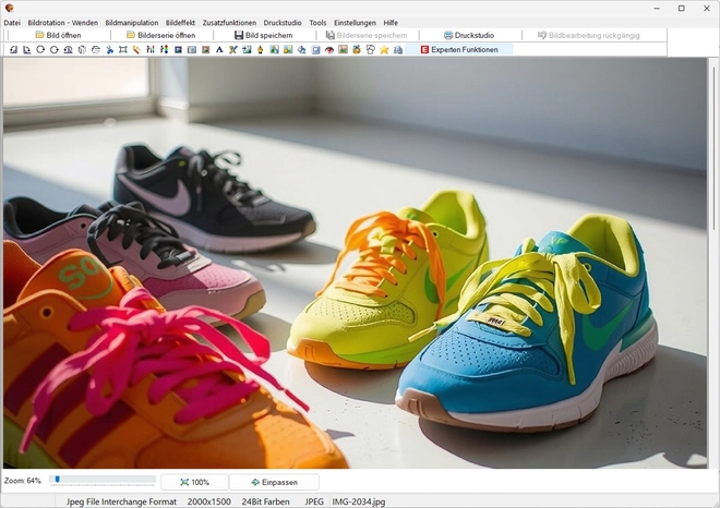 Einfaches Bildbearbeitungsprogramm