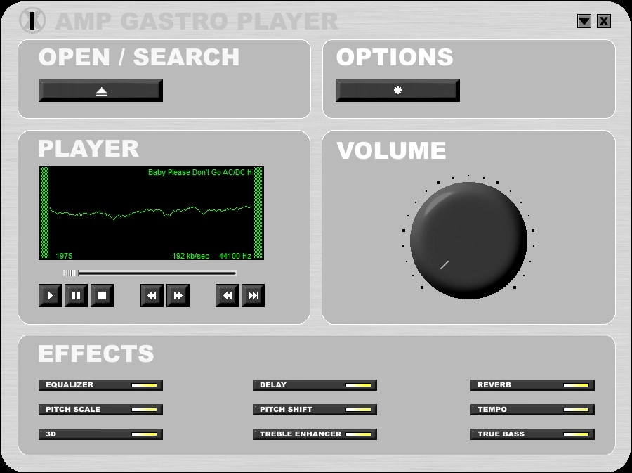 1X-AMP – MP3 Player Software