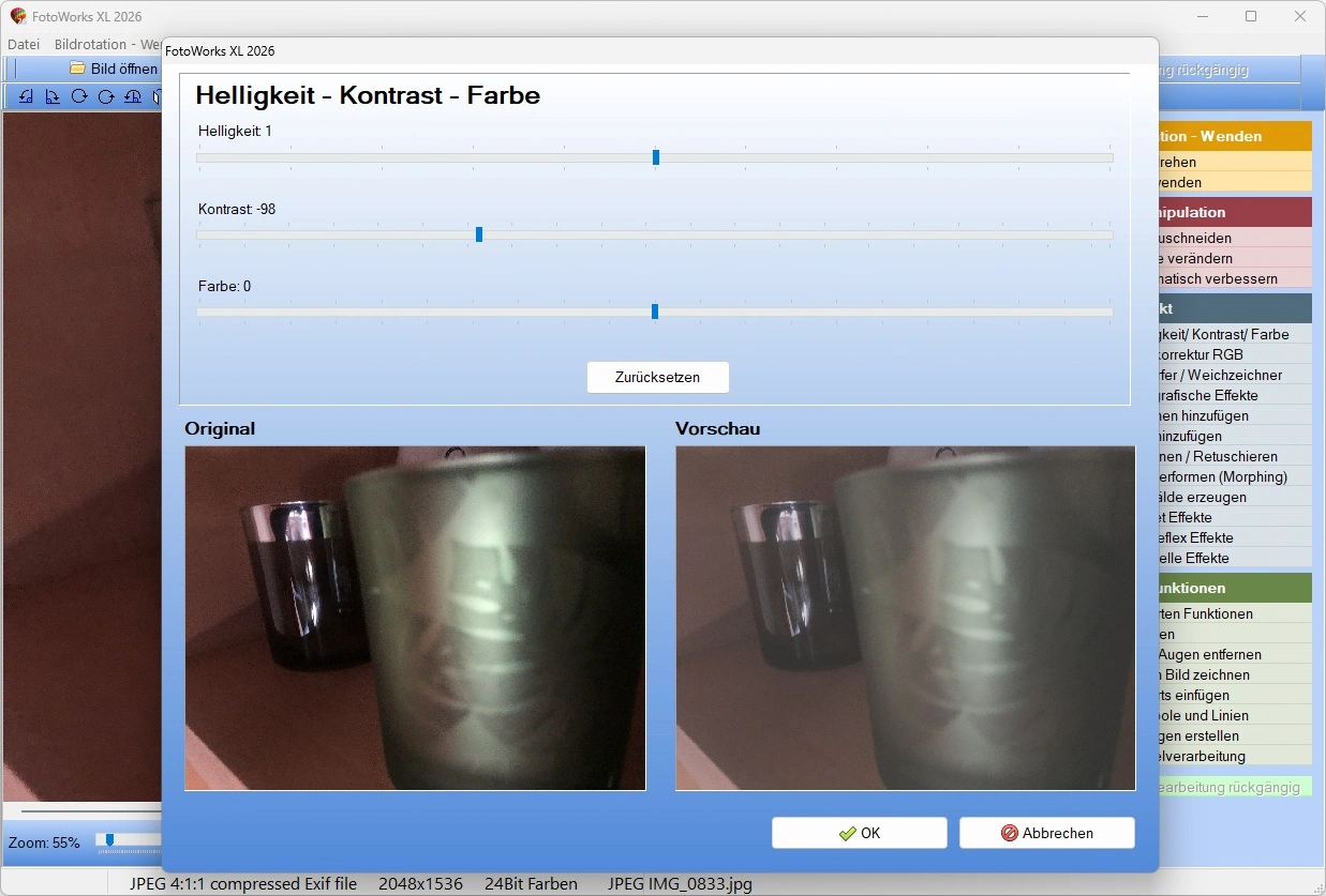 FotoWorks XL 2 – Bildbearbeitungsprogramm